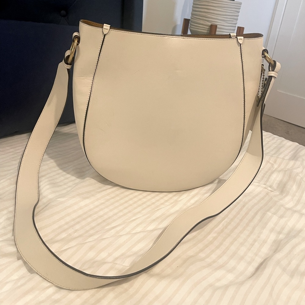 Coach Off White Shoulder Crossbody Handbag